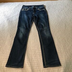 Silver Suki Jeans